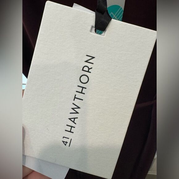 NWT 41 Hawthorn satin Midi Dress size MP - Picture 7 of 8